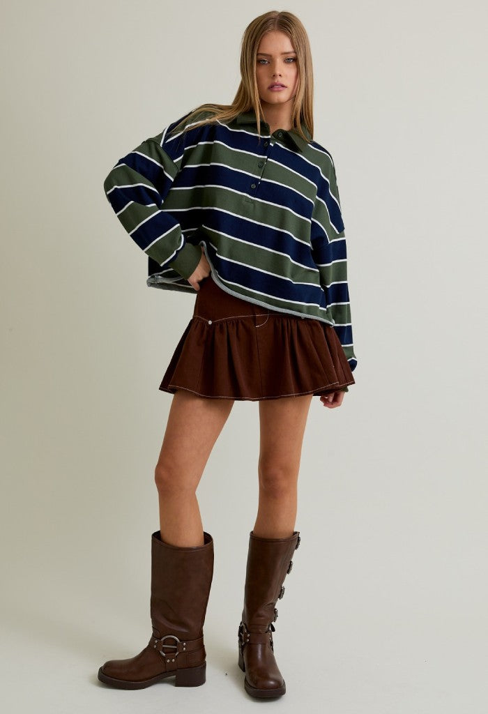 KK Bloom Polo Bar Pullover