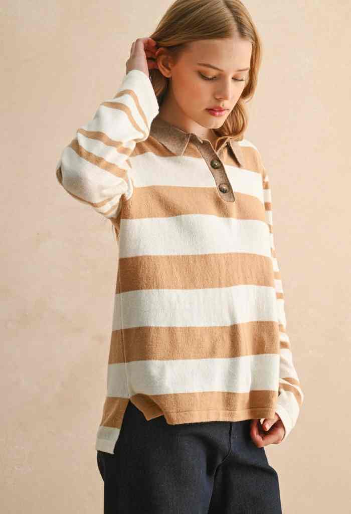 KK Bloom Caramel Macchiato Polo