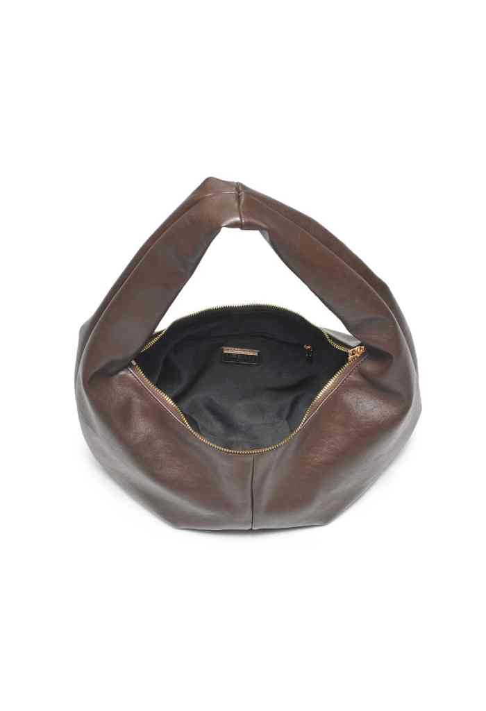 KK Bloom Croissant Bag-Chocolate