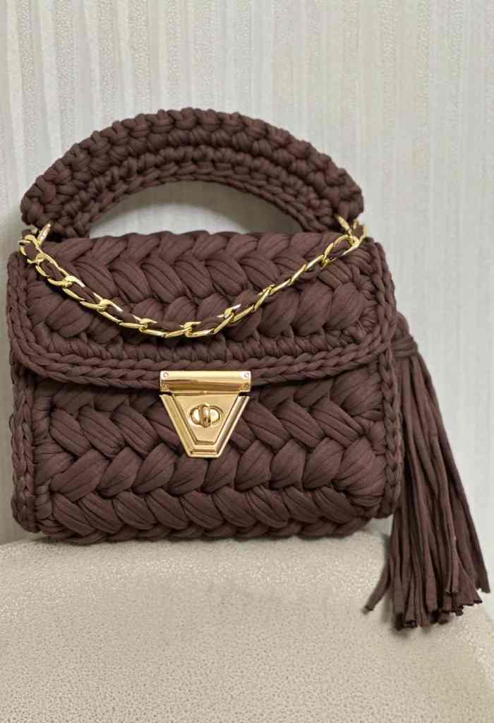 KK Bloom Jordan Purse-Brown