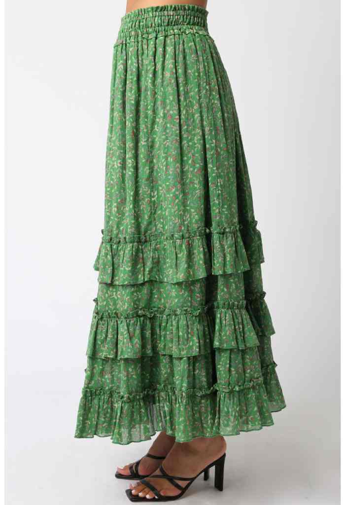 KK Bloom Ferngully Maxi Skirt