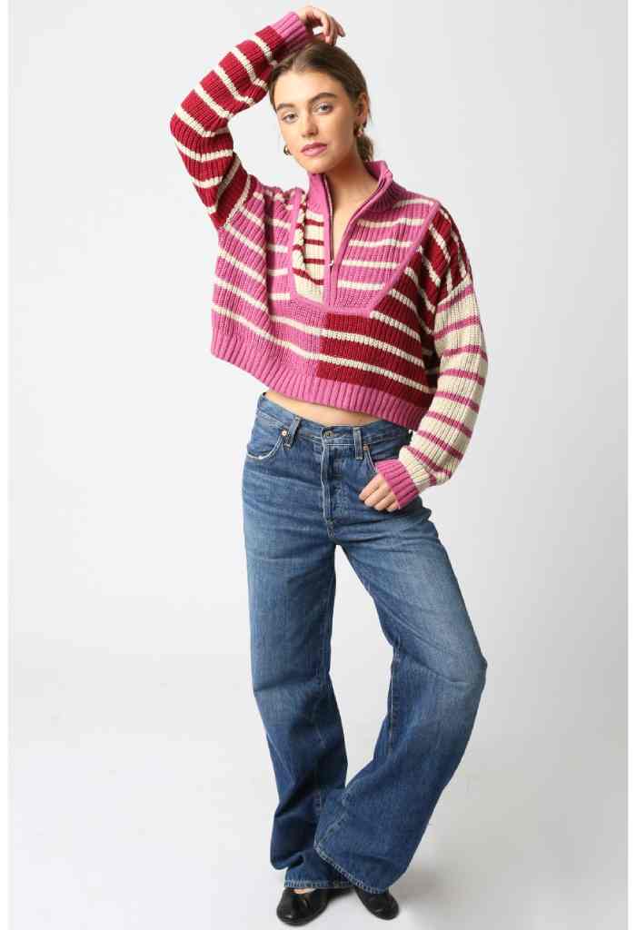 KK Bloom Scarlet Sweater