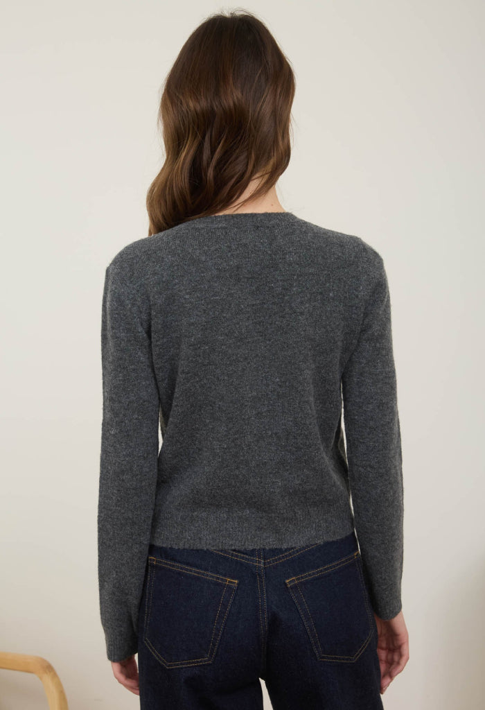 KK Bloom Dion Argyle Cardigan