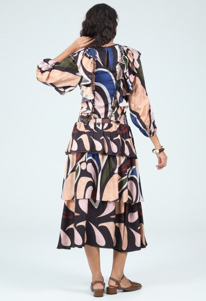 KK Bloom Maggie Midi Skirt