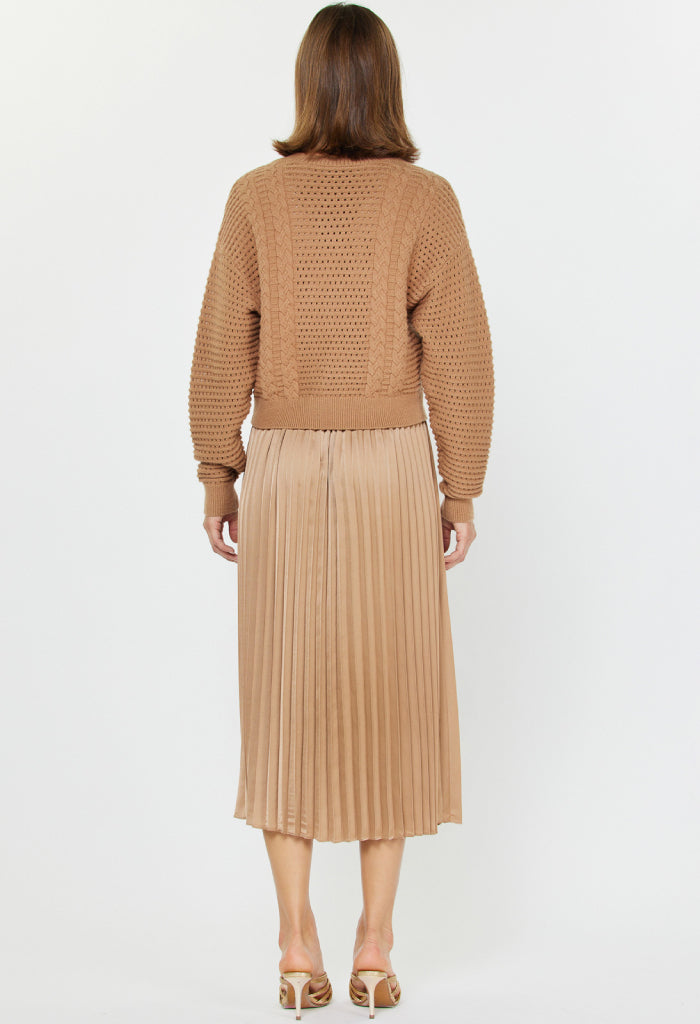 KK Bloom Carmel Macchiato Sweater