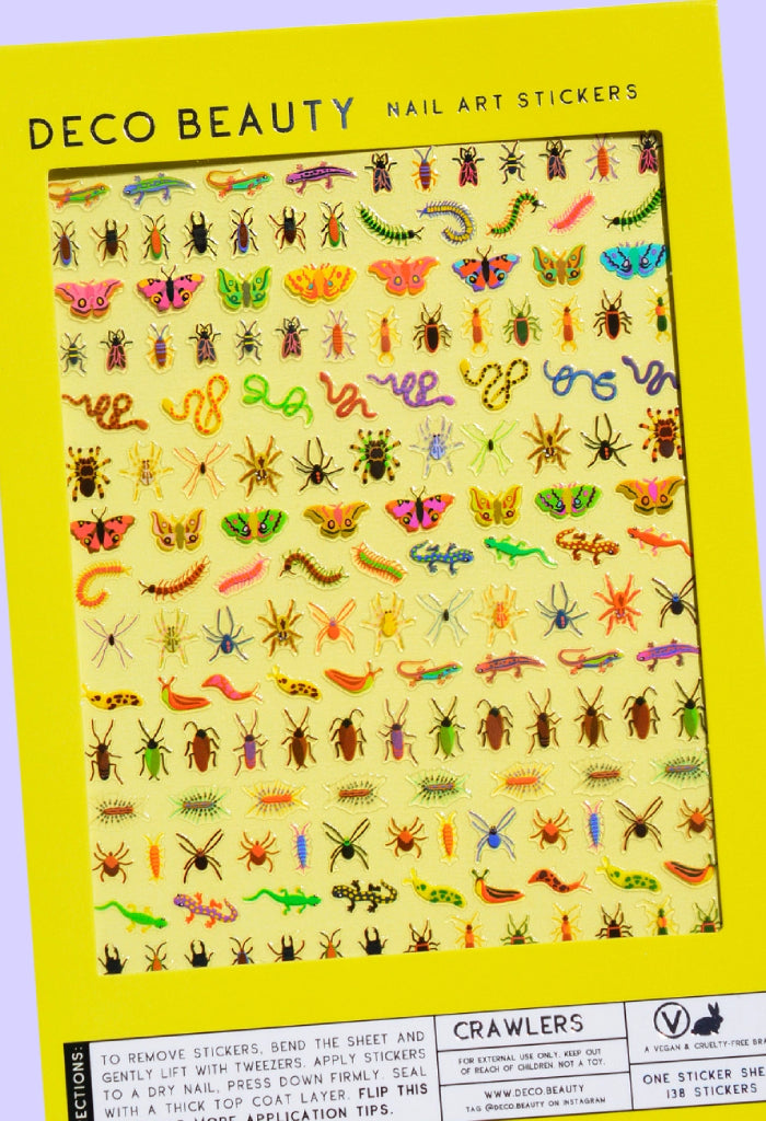 Deco Beauty Nail Art Stickers-Crawlers