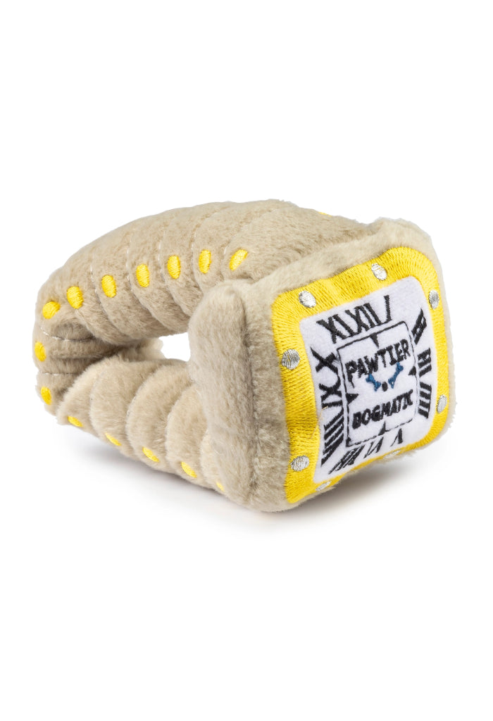 Haute Diggity Dog Pawtier Watch Squeaker Dog Toy