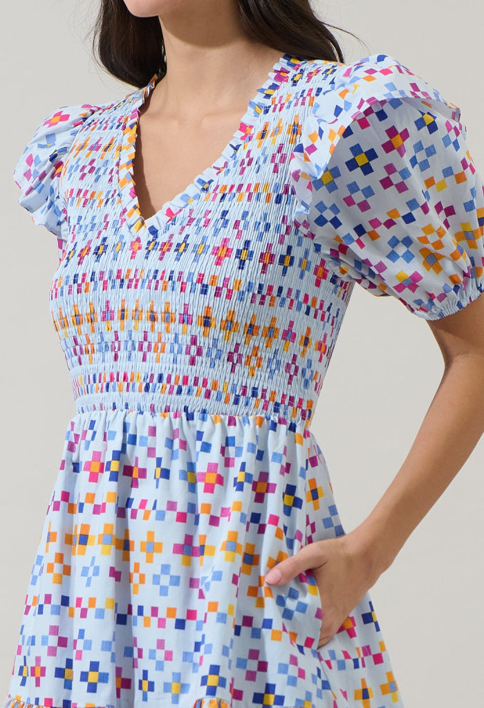 KK Bloom Confetti Mini Dress