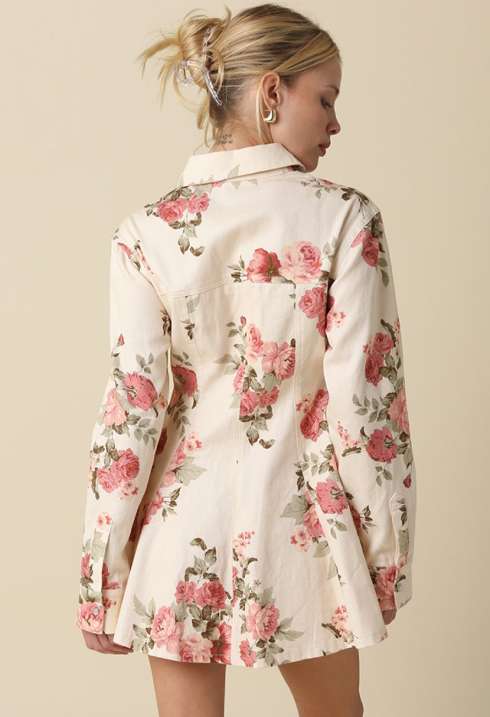 KK Bloom Rose Mini Dress