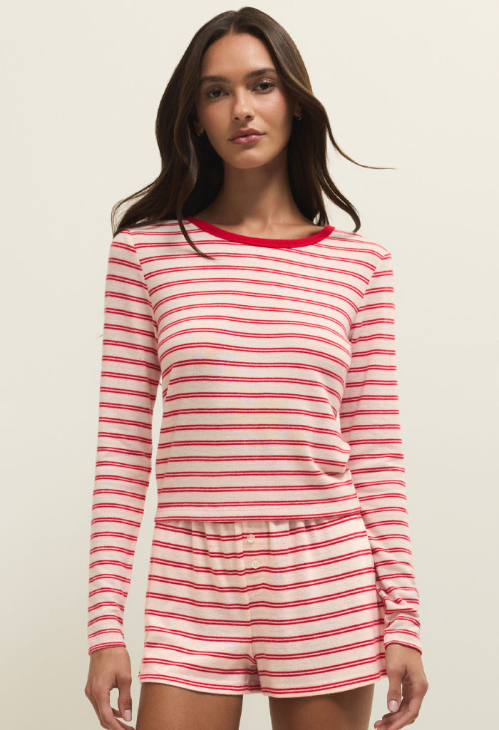 Z Supply Night In Stripes LS Top
