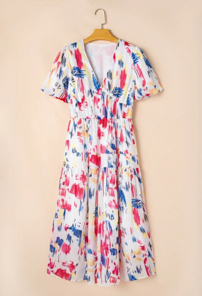 KK Bloom Island Maxi Dress-Rose