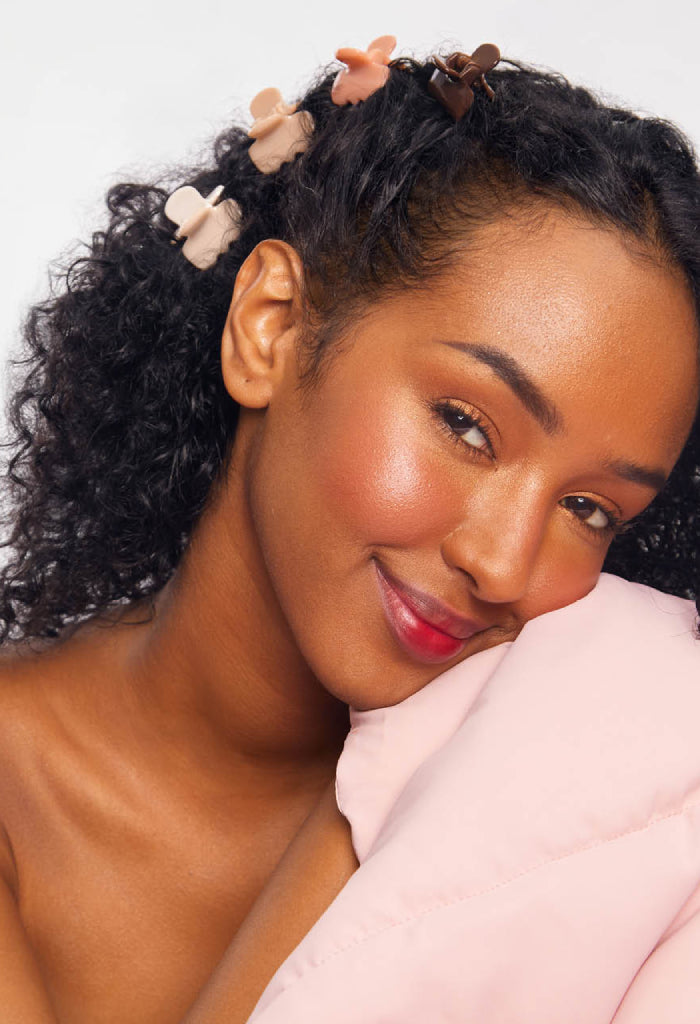 Kitsch Mini Cloud Clips 8pc-Rosewood