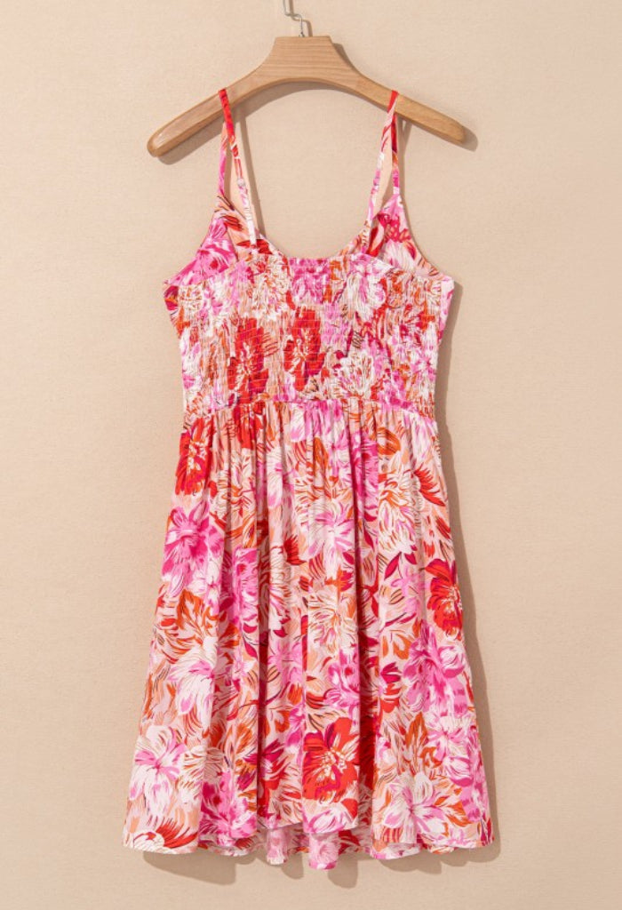 Juniper BLVD Sophie Mini Dress-Red