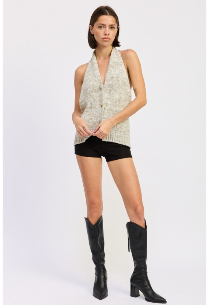 Mackenzie Top-Heather Grey