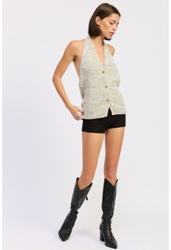 Mackenzie Top-Heather Grey