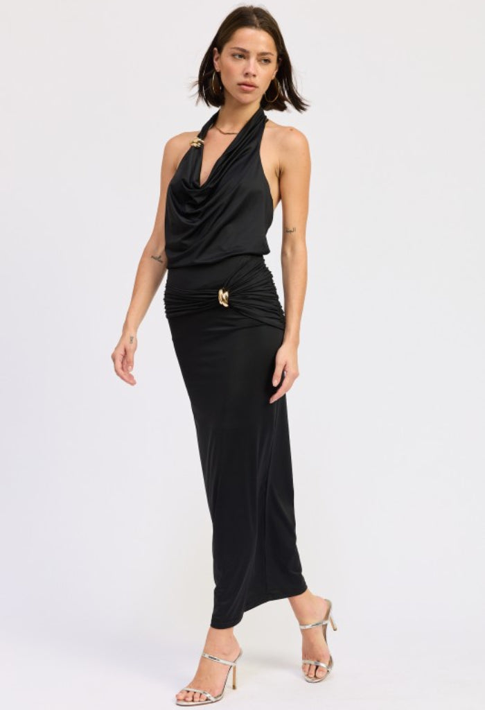 Emory Park Tulum Top-Black