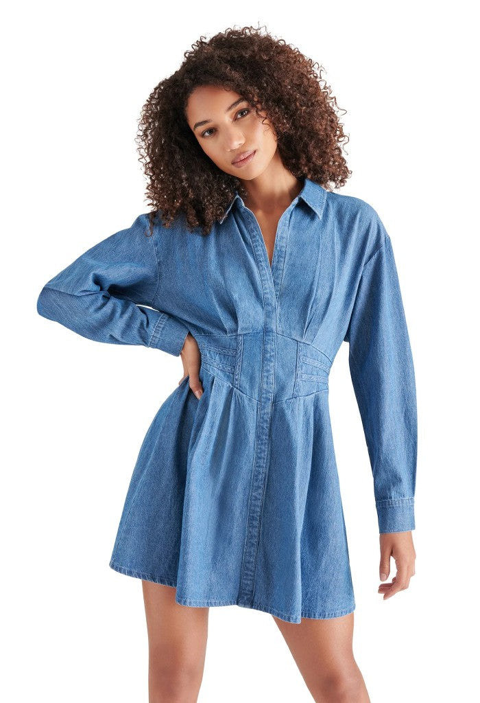 Steve Madden Aria Dress-Chambray