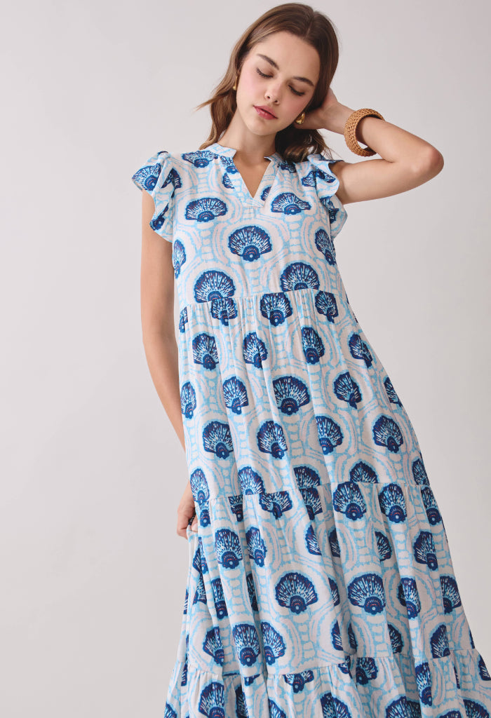 KK Bloom Polly's Island Midi Dress