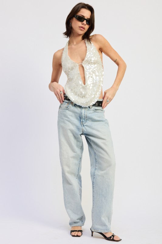 Emory Park Jamie Top-Off White