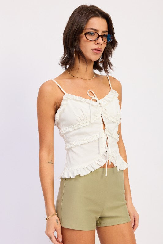 Romie Top-Ivory