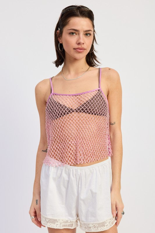 Emory Park Natalie Top-Pink