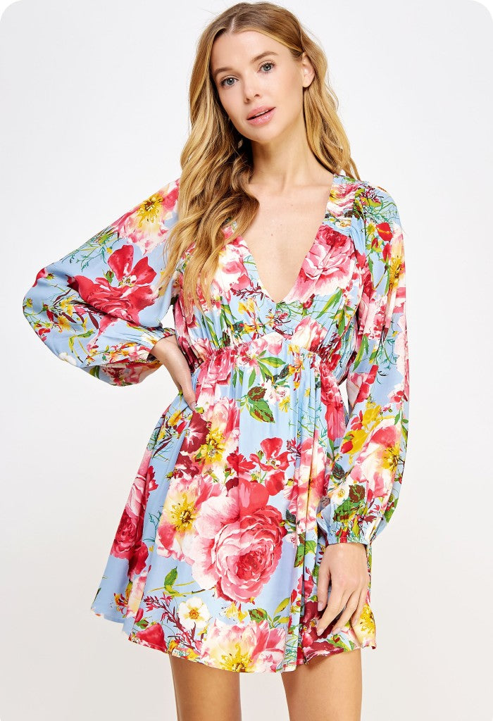 KK Bloom Garden Bliss Mini Dress