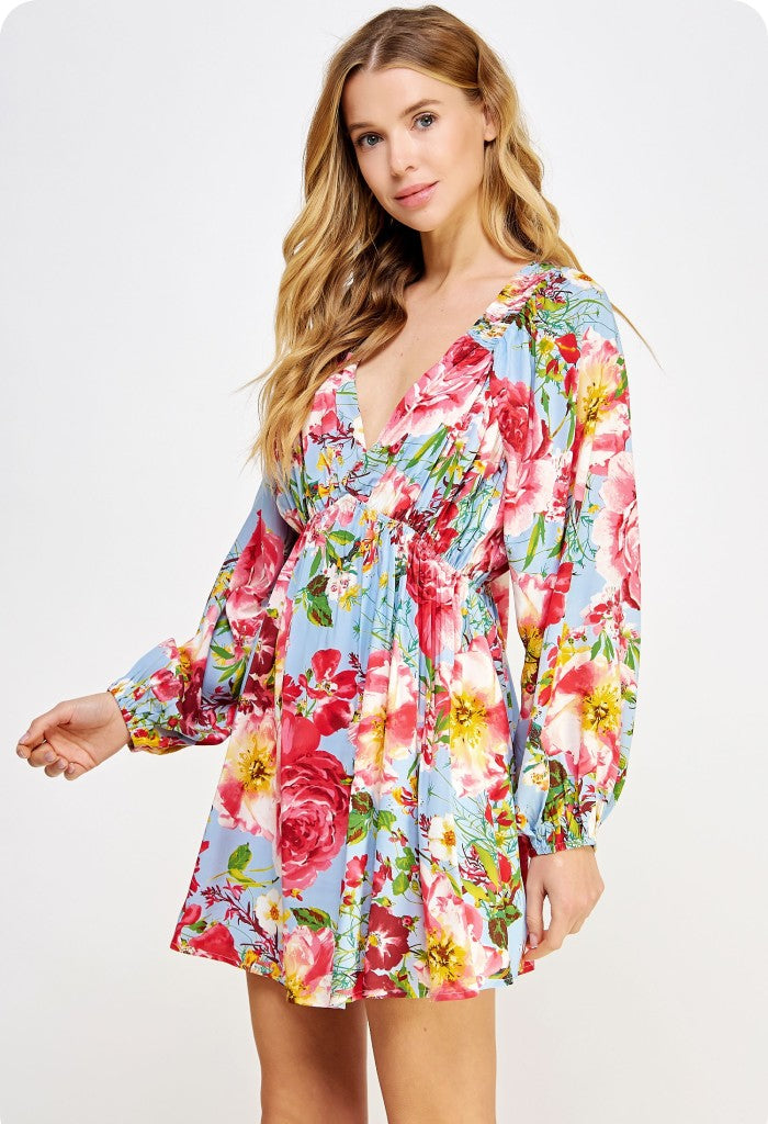 KK Bloom Garden Bliss Mini Dress