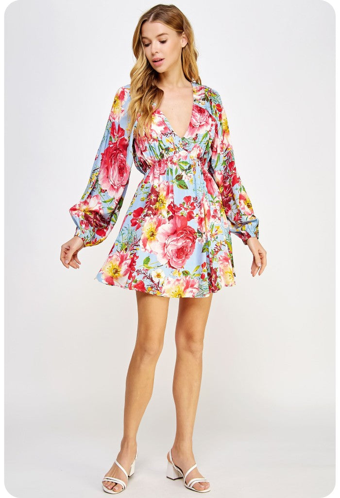 KK Bloom Garden Bliss Mini Dress
