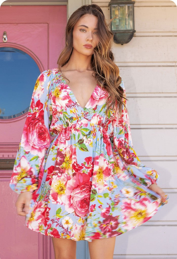 KK Bloom Garden Bliss Mini Dress