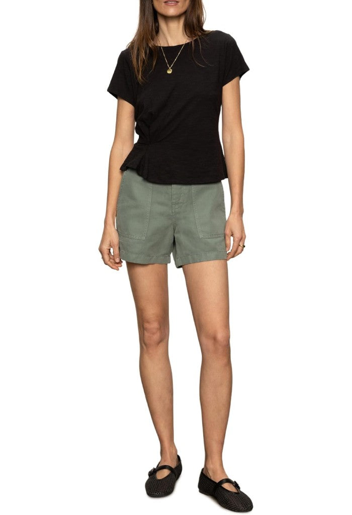 Sanctuary Clothing Army Short-Dark Spruce