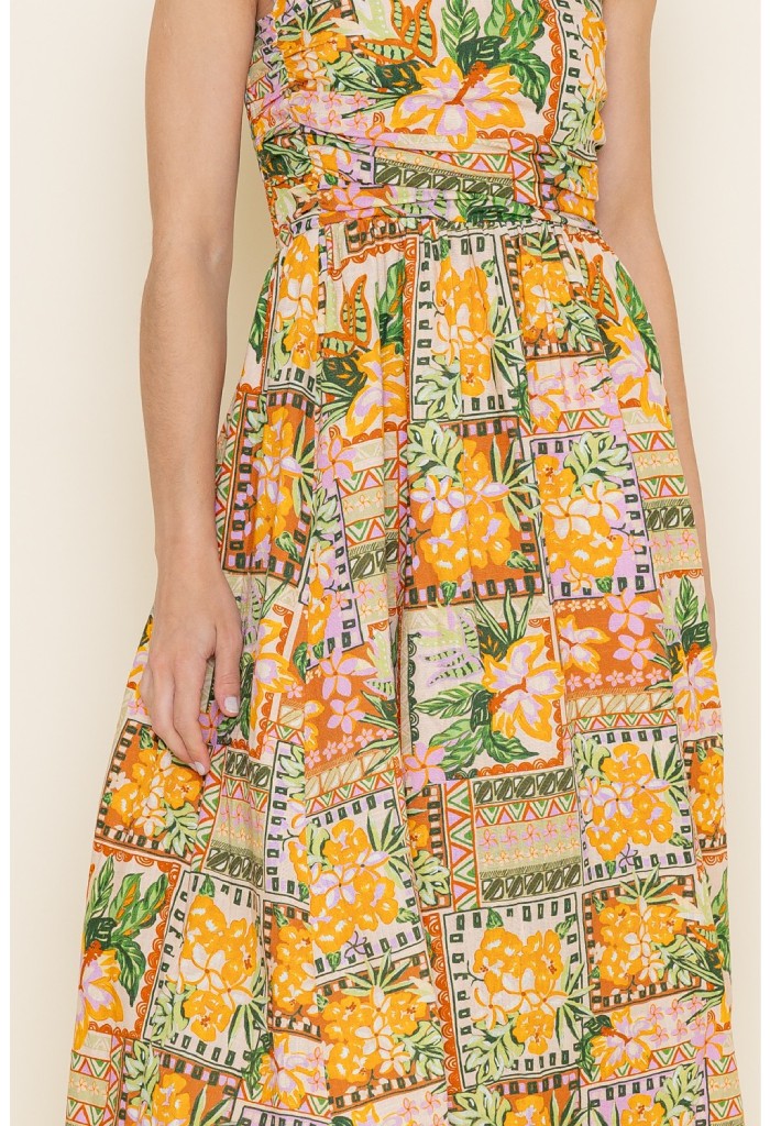 KK Bloom Lahaina Midi Dress