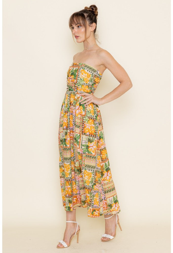 KK Bloom Lahaina Midi Dress