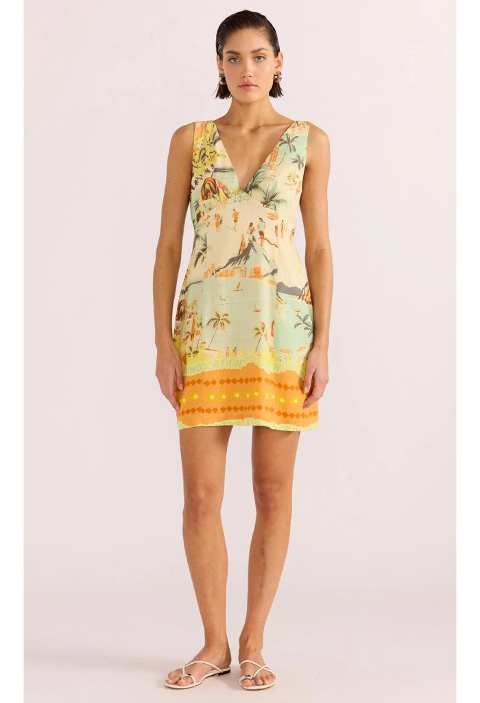 Minkpink Vacanza Mini Dress