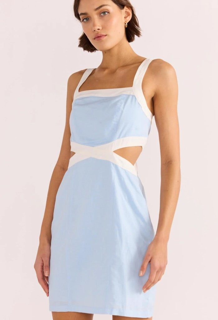 Minkpink Pandora Contrast Mini Dress