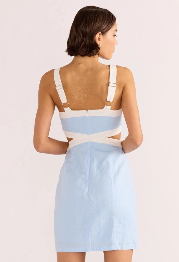 Minkpink Pandora Contrast Mini Dress