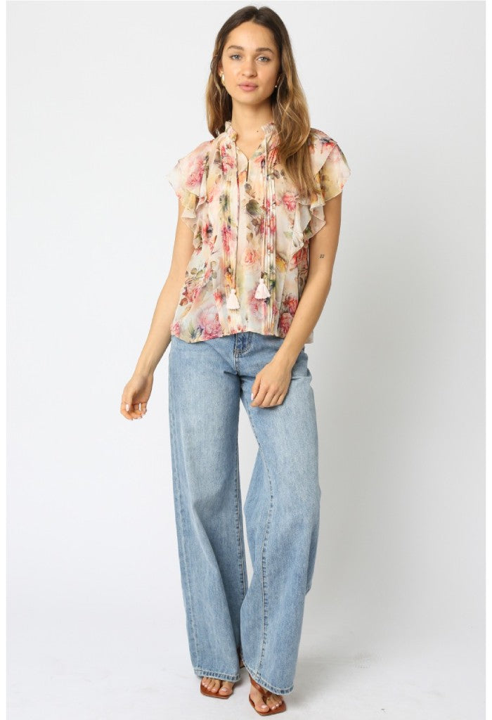 KK Bloom Peachy Blouse