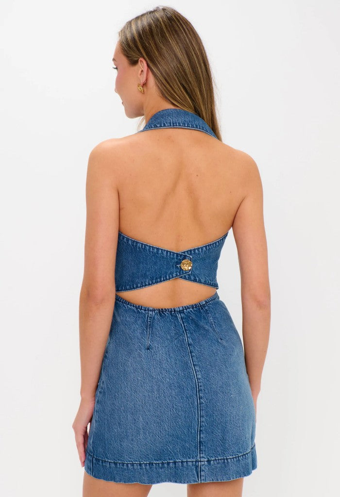 Show Me Your Mumu Darien Dress-Bluebird