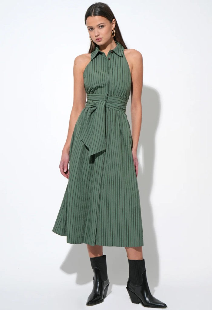 Adelyn Rae Rosa Flutter Midi Dress