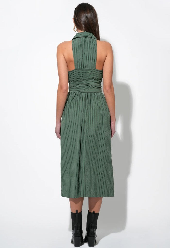 Adelyn Rae Rosa Flutter Midi Dress