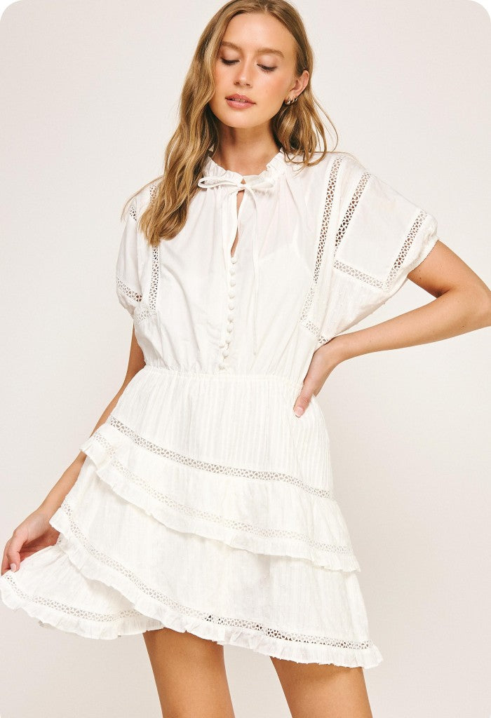 KK Bloom Swiss Bliss Mini Dress