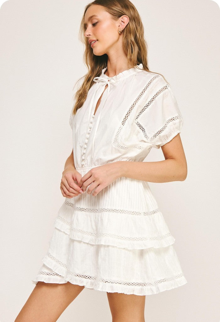 KK Bloom Swiss Bliss Mini Dress