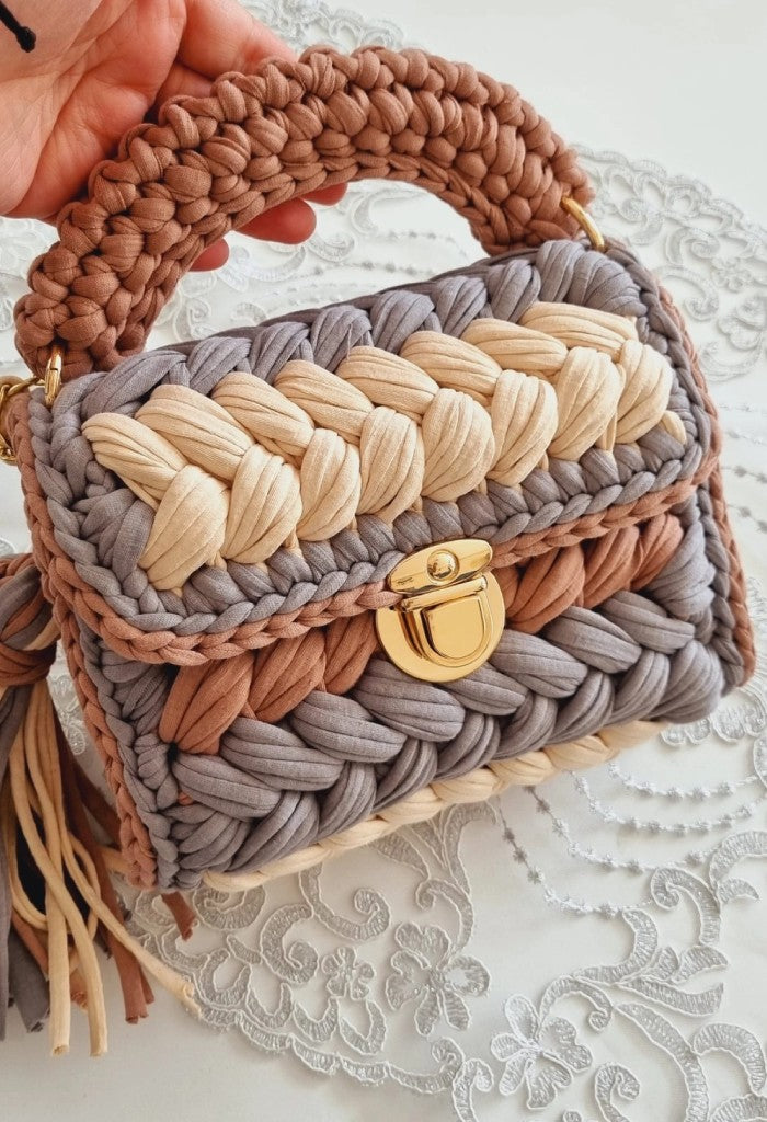 KK Bloom Jordan Purse-Cream