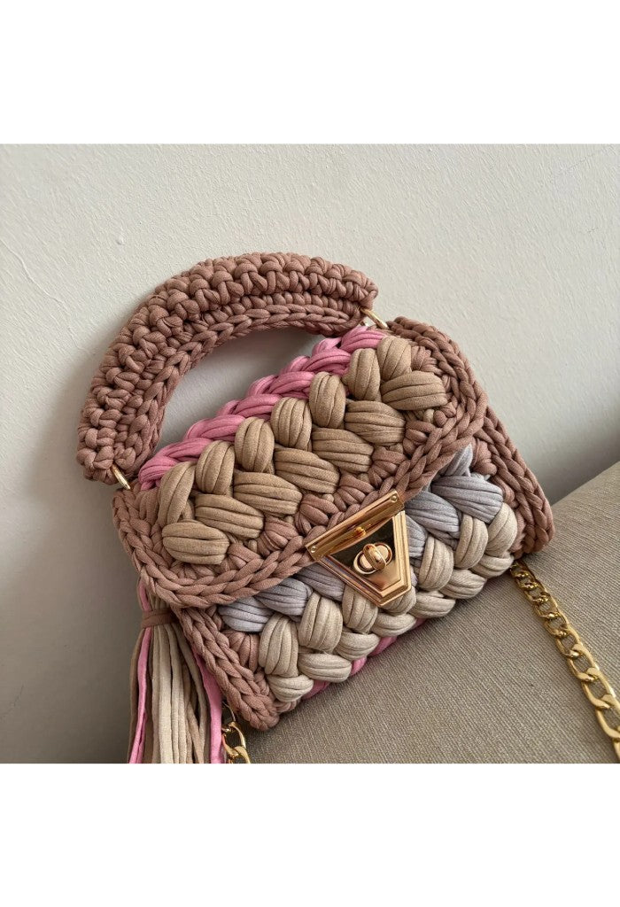 KK Bloom Jordan Purse-Pink