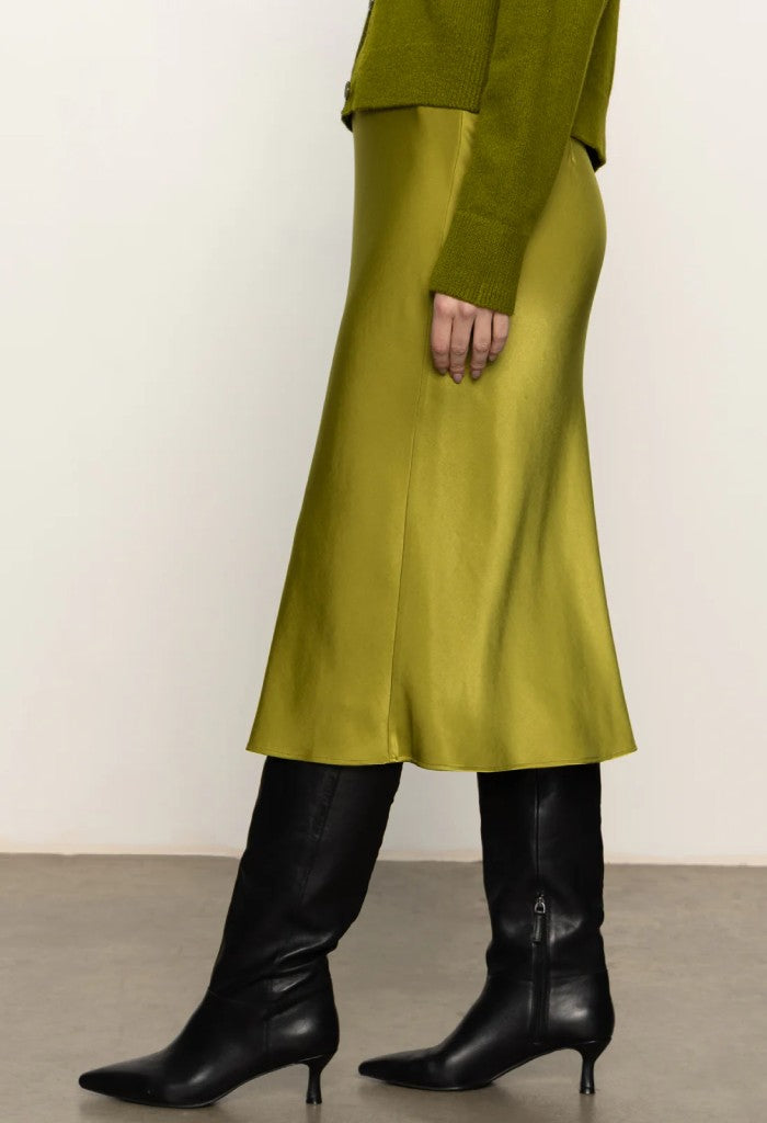 Sanctuary Clothing Everyday Maxi Skirt-Martini Olive