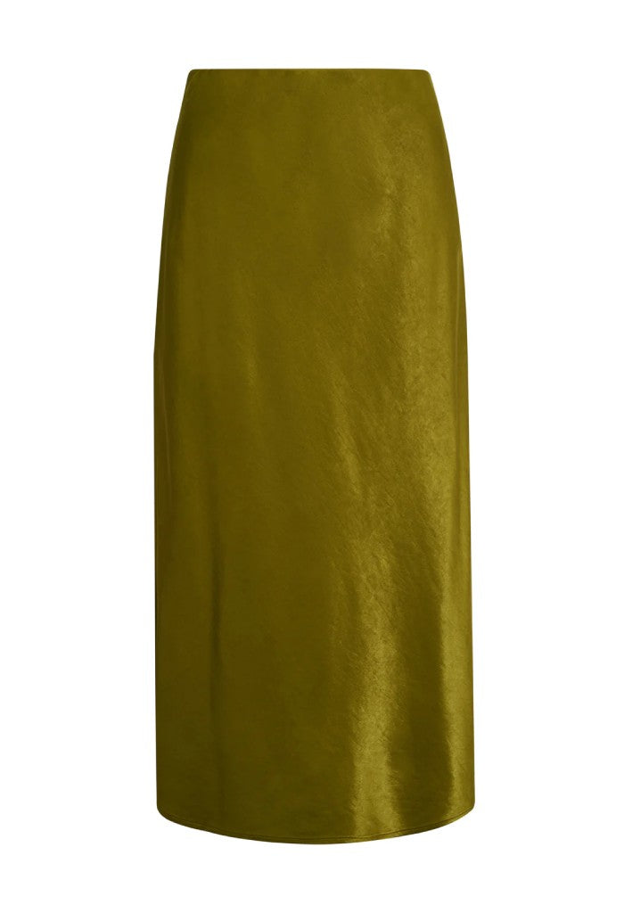 Sanctuary Clothing Everyday Maxi Skirt-Martini Olive