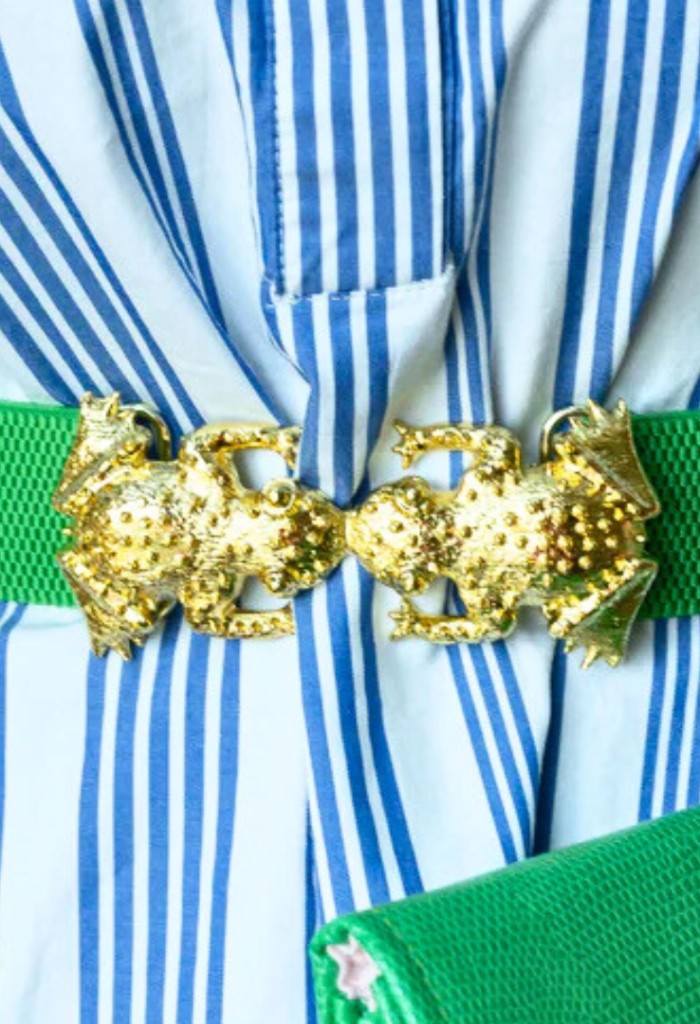 KK Bloom Kissing Frogs Interchangeable Belt Buckle