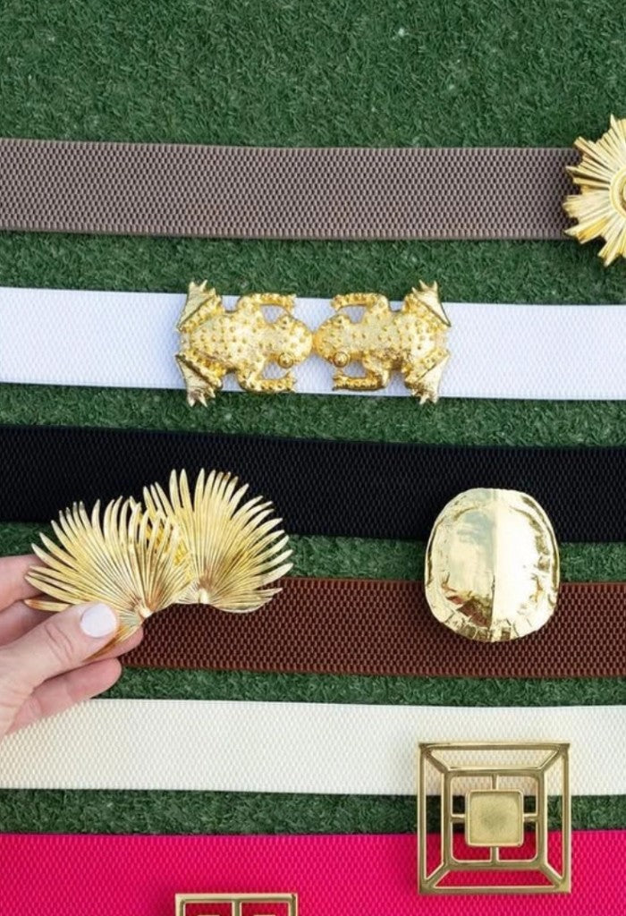 KK Bloom Kissing Frogs Interchangeable Belt Buckle