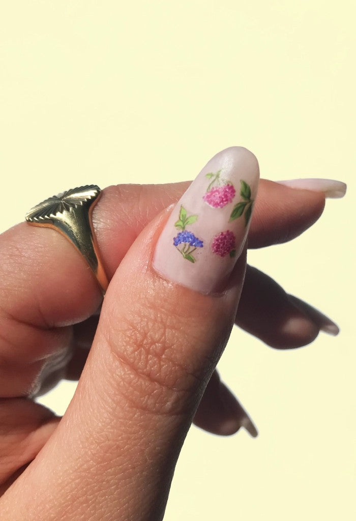 Deco Beauty Pink Pony Nail Art Stickers