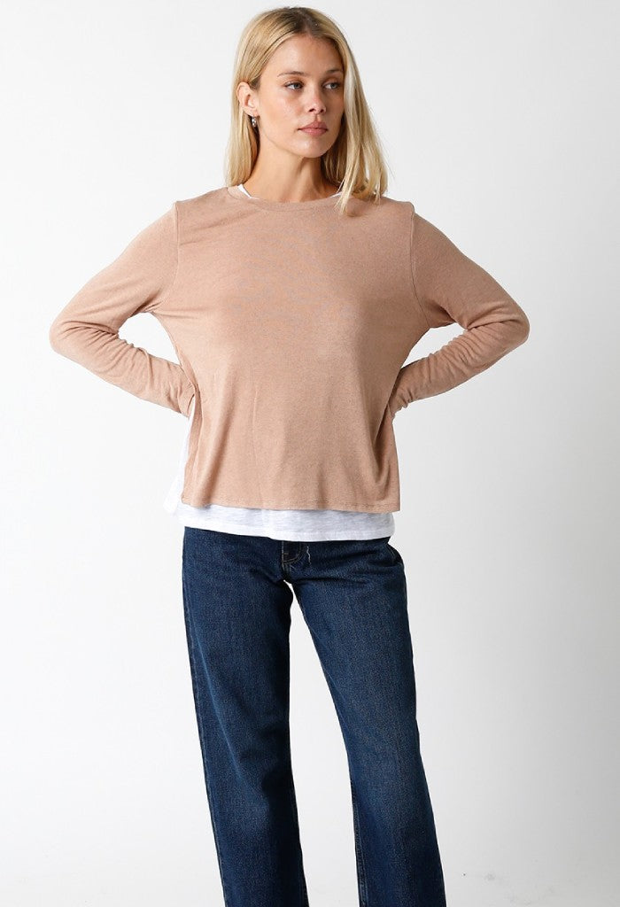 KK Bloom Layer Cake Knit Top