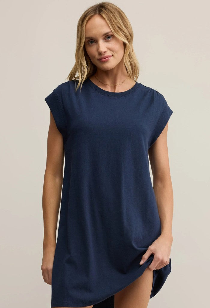 Z Supply Routine Shift Mini Dress